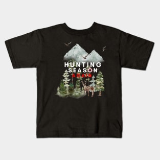 Hunting Season Again Kids T-Shirt